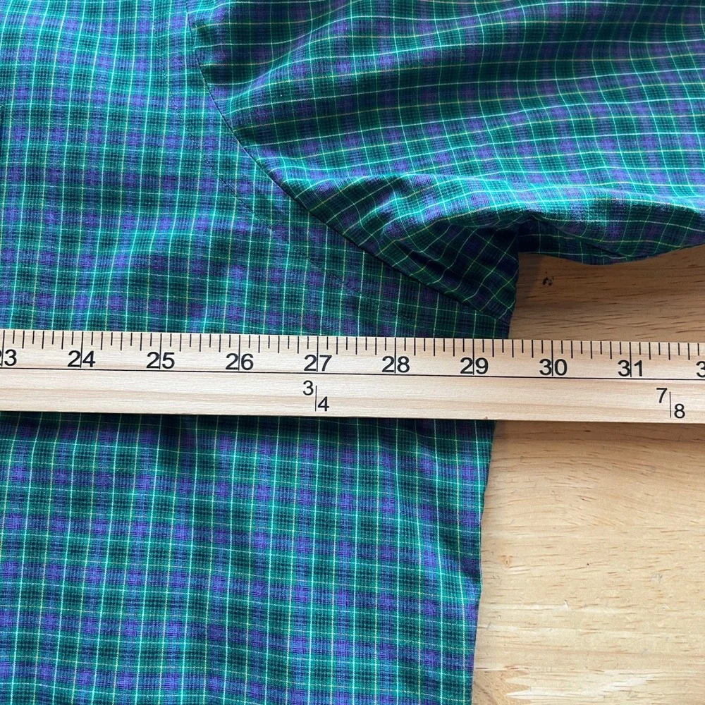 (LOT OF 2) Polo Ralph Lauren Mens XXL Cotton Long Sleeve‎ Shirts Purple Green